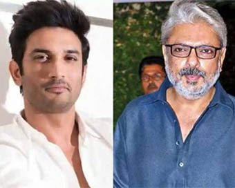 Sushant Singh Rajput (Left) and Sanjay Leela Bhansali (Right)