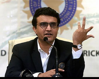 Board of Control for Cricket in India (BCCI) President Sourav Ganguly 