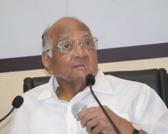 NCP chief Sharad Pawar. (File Photo: IANS)