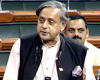 Congress leader Shashi Tharoor