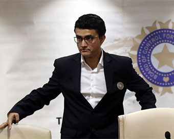 BCCI President Sourav Ganguly 