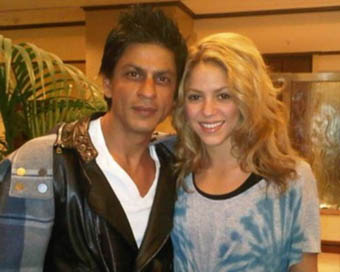 SRK goes gaga over Shakira, his 