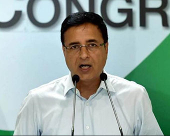 Congress spokesperson Randeep Singh Surjewala