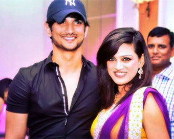 Sushant Singh Rajput with sister Shweta Singh Kriti