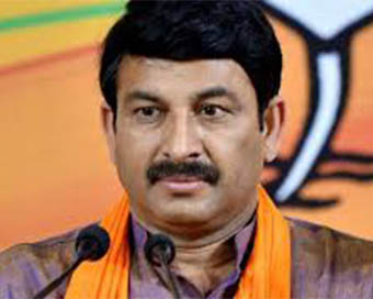 Delhi BJP chief and Member of Parliament Manoj Tiwari (file pic)