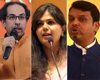 Make Pankaja Munde CM for an hour to clear Maratha quota: Shiv Sena (file photo)