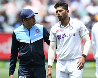 Pace bowler Umesh Yadav 