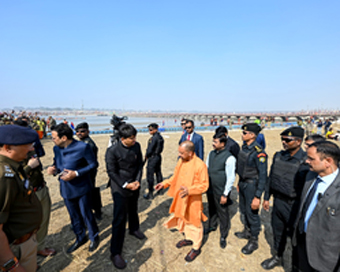 CM Yogi to visit Maha Kumbh, review security arrangements