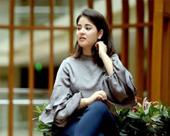 My social media accounts not hacked: Zaira Wasim